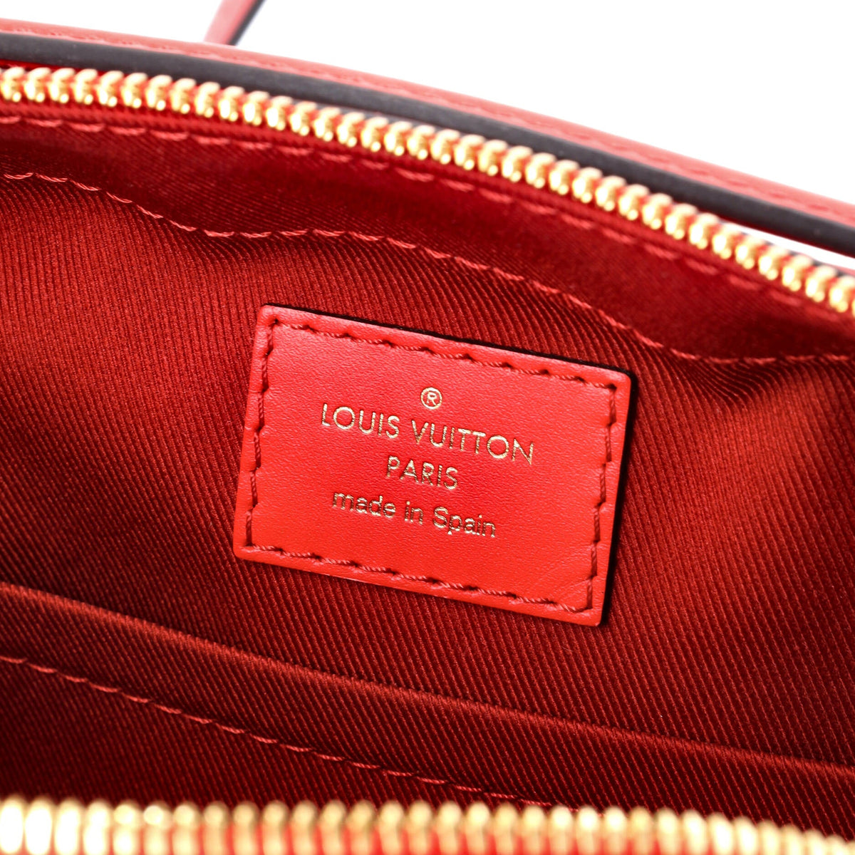 Saintonge Handbag Monogram Canvas with Leather