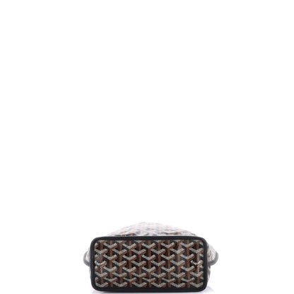 Anjou Reversible Tote Coated Canvas Mini
