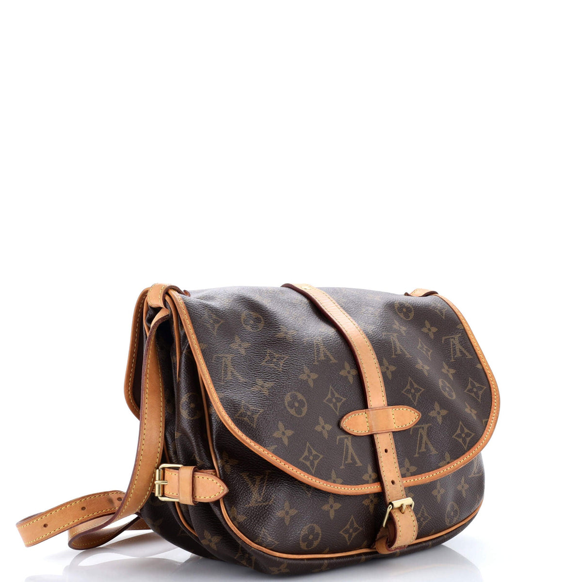 Saumur Handbag Monogram Canvas 30