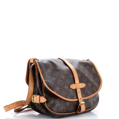 Saumur Handbag Monogram Canvas 30
