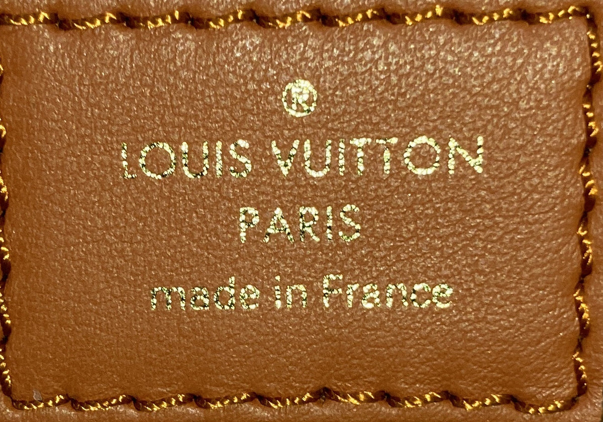 On My Side Tote Monogram Tuffetage Leather MM