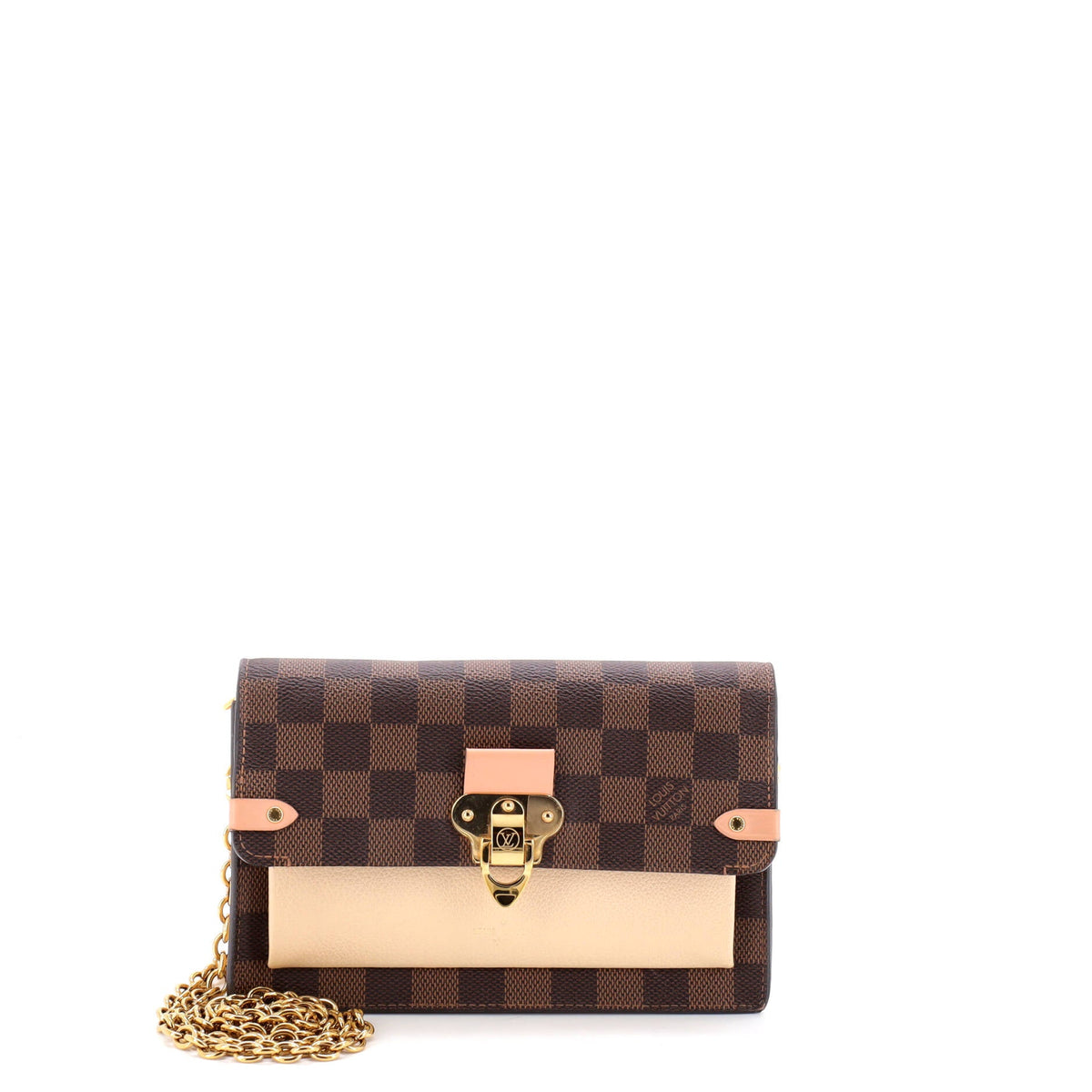 Vavin Chain Wallet NM Damier with Leather