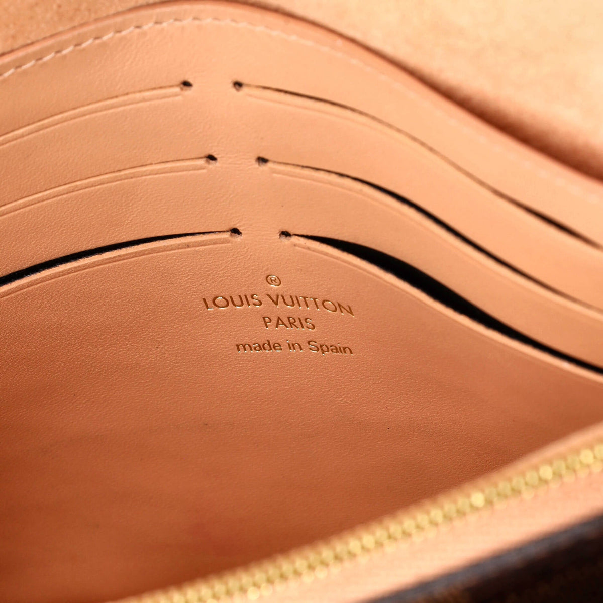 Vavin Chain Wallet NM Damier with Leather