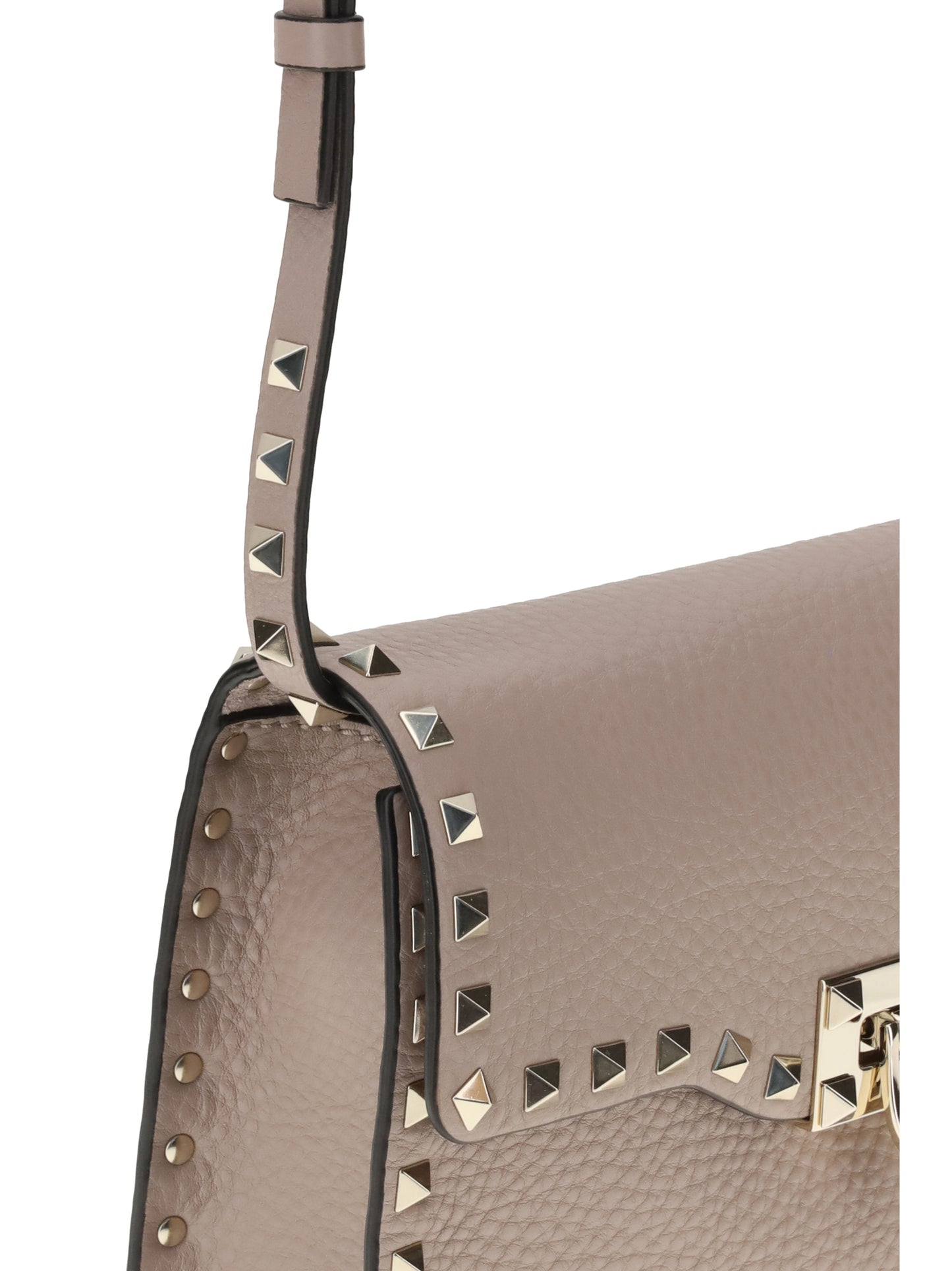 Shoulder Bag Rockstud Powder Leather