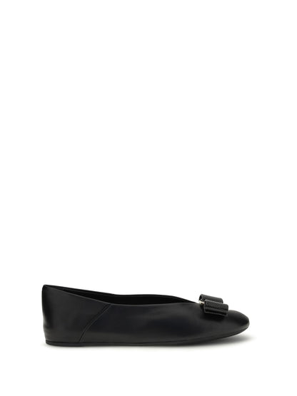 Ballerina Flats Vara Bow Black