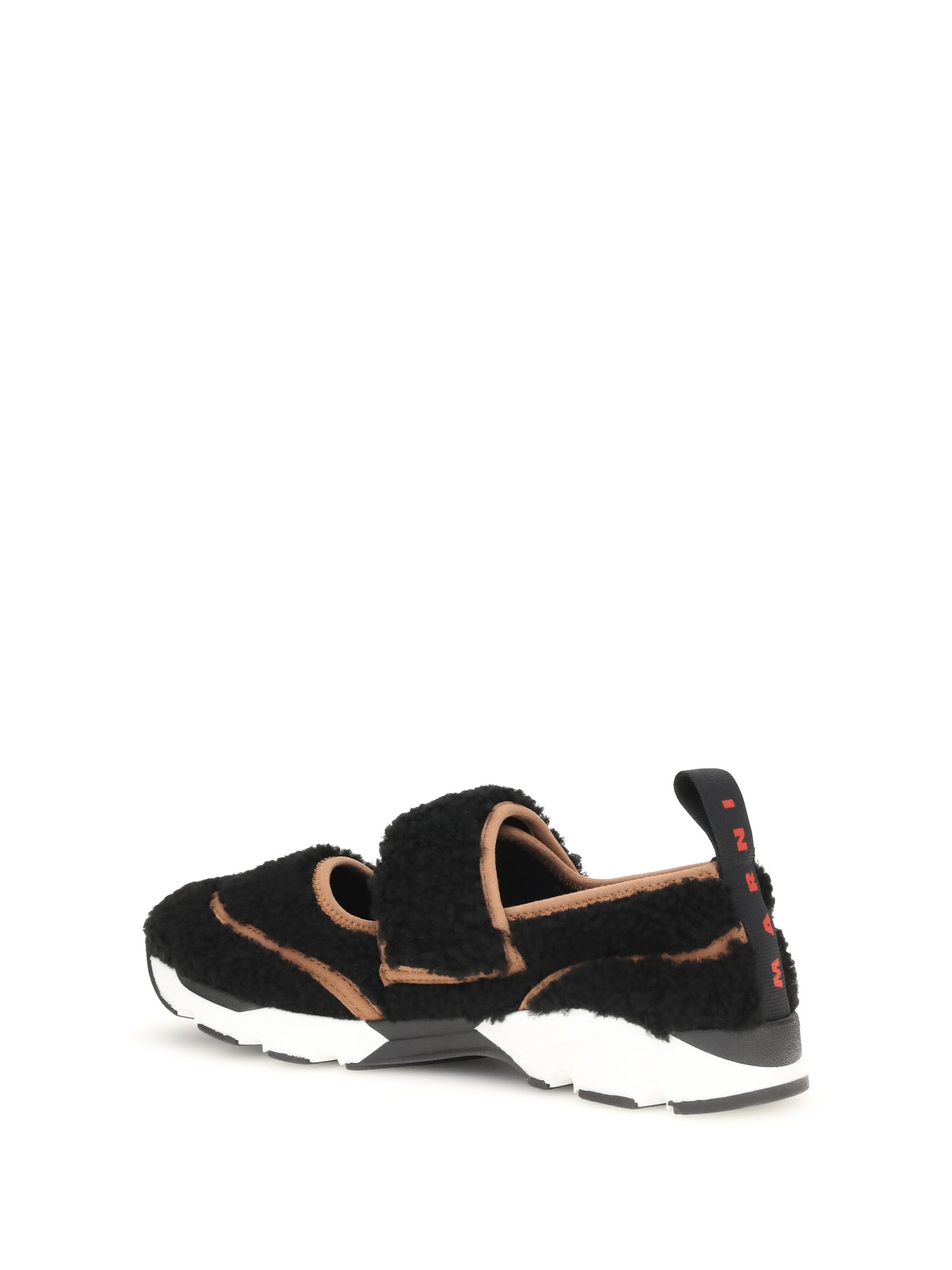 Sneakers Mary Jane Shearling Black