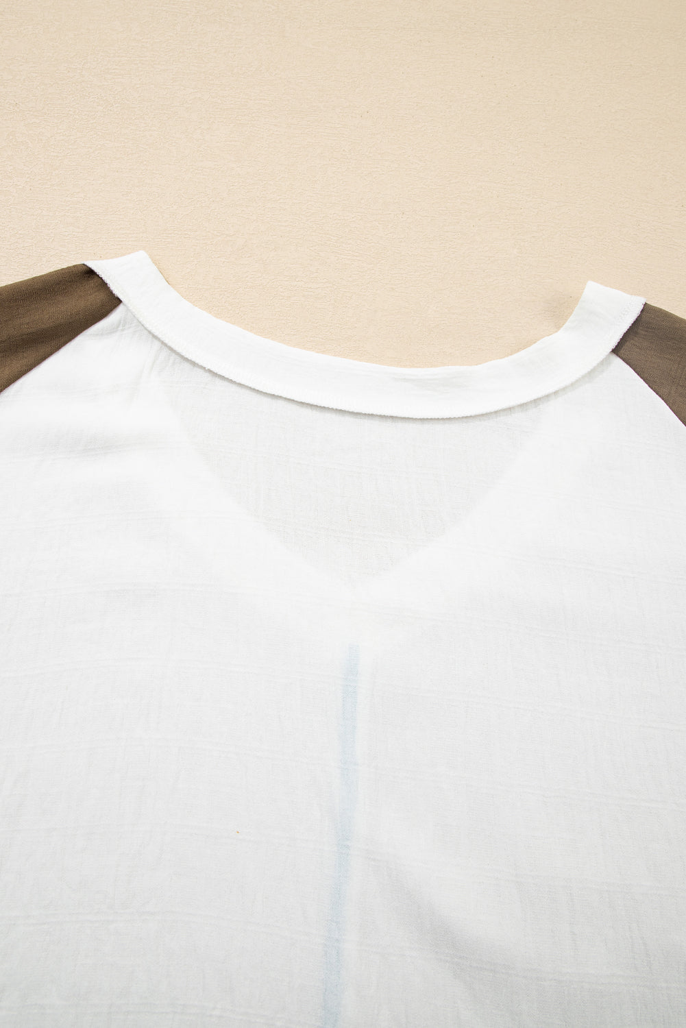 Threaded Pear Julietta Patchwork Balloon Sleeve PLUS Blouse