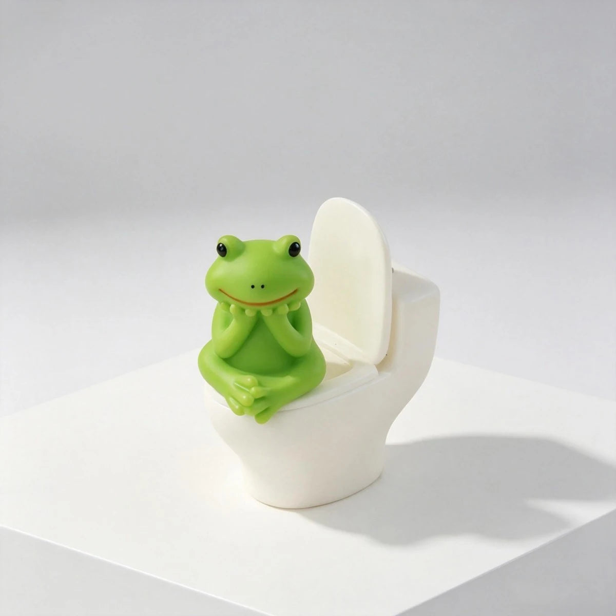 green frog-