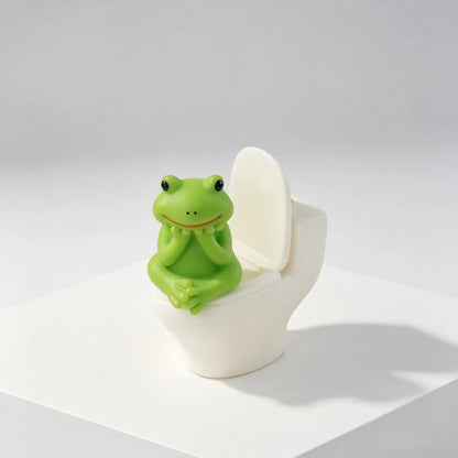 green frog-