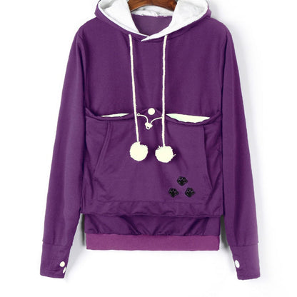 Cat Lovers Hoodie – Unisex Casual Cat Graphic Pullover