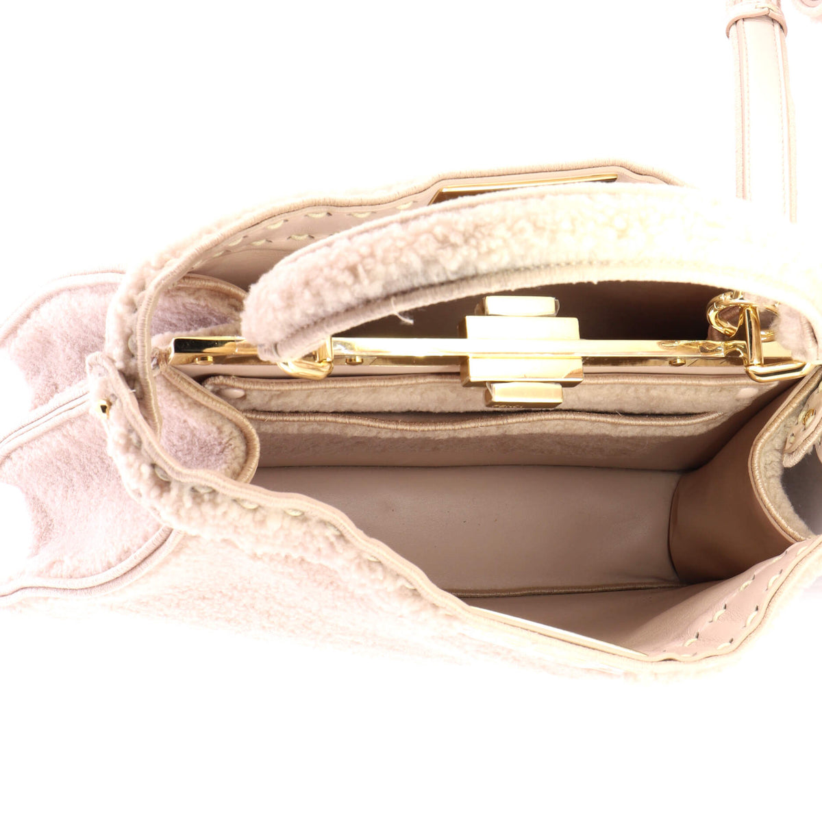 Peekaboo ISeeU Bag Shearling Medium