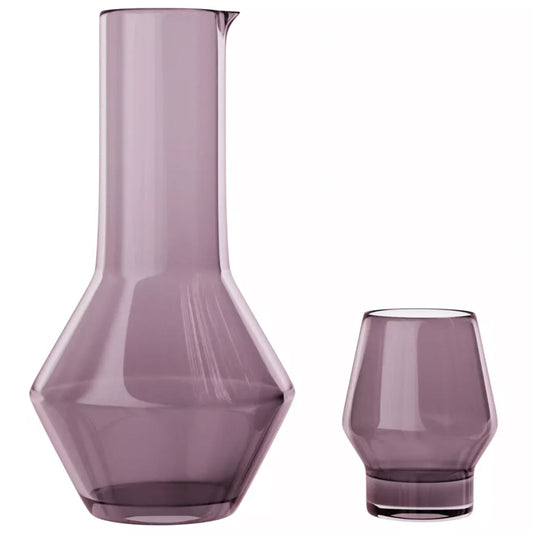 Jay Companies Plum Carafe With Tumbler
