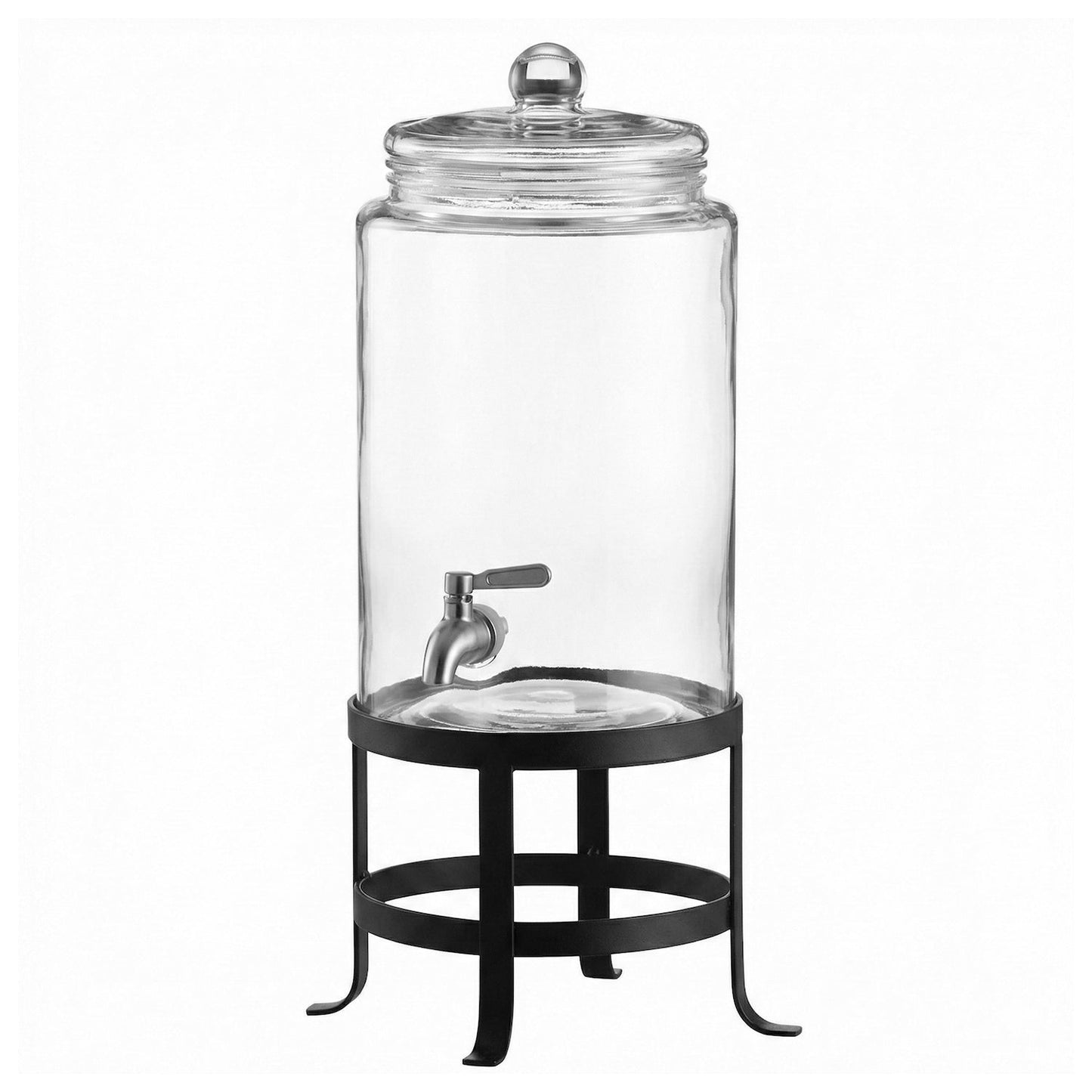 Jay Companies Oliver Glass Beverage Dispenser 1.9 Gal