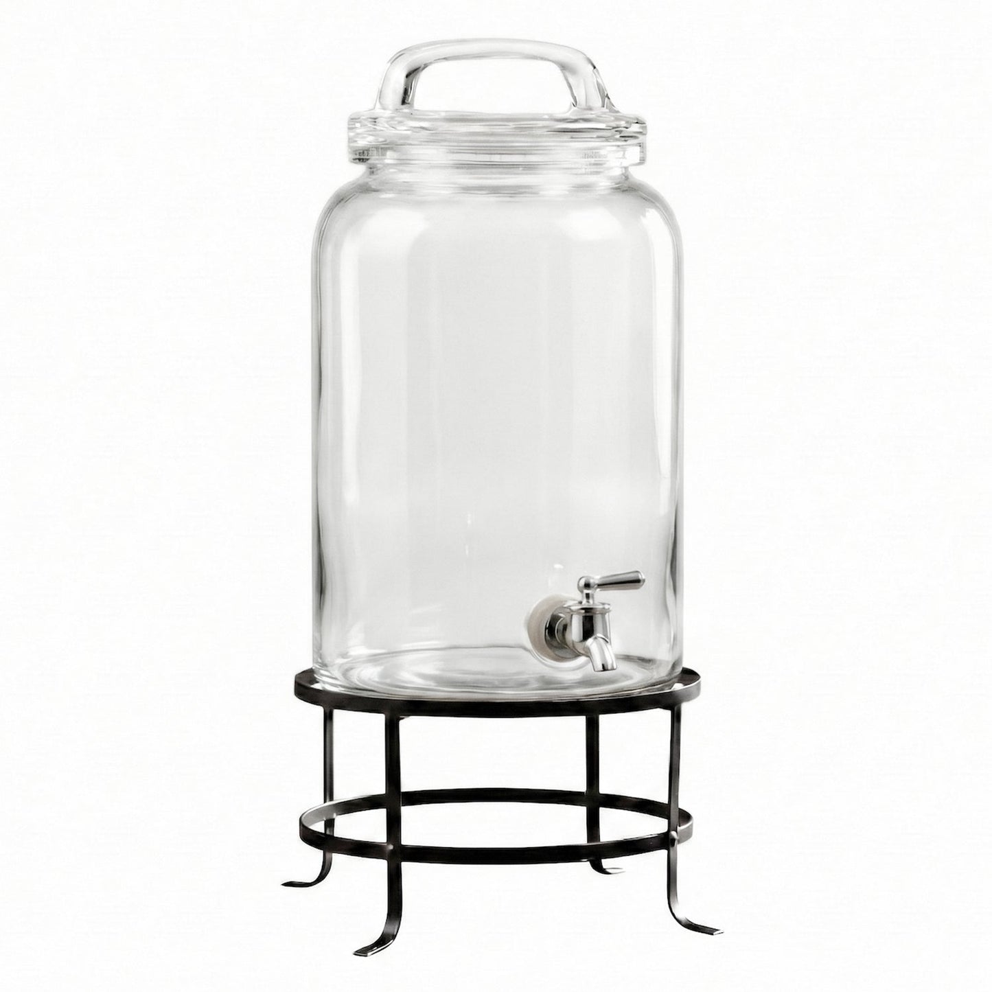 Jay Companies Ferris Glass Beverage Dispenser 2.7 Gal