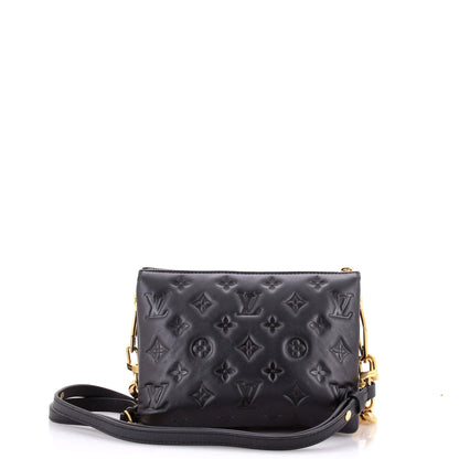 Coussin Bag Monogram Embossed Lambskin BB