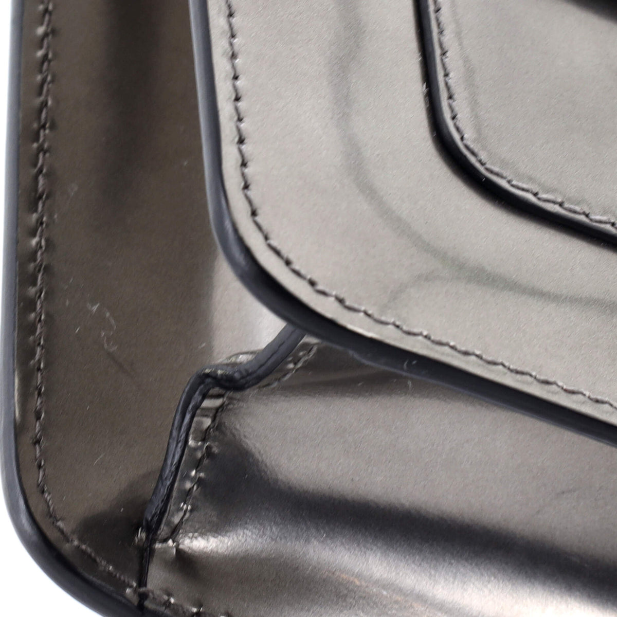 Serpenti Forever Shoulder Bag Metallic Leather Small