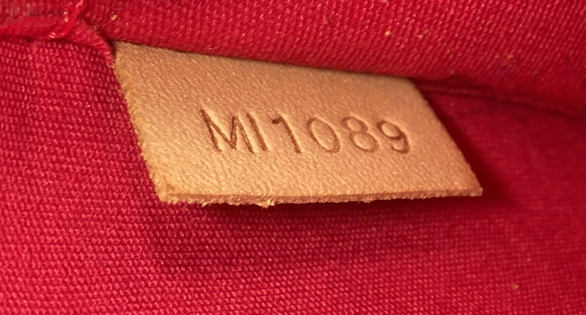 Alma Handbag Monogram Vernis GM