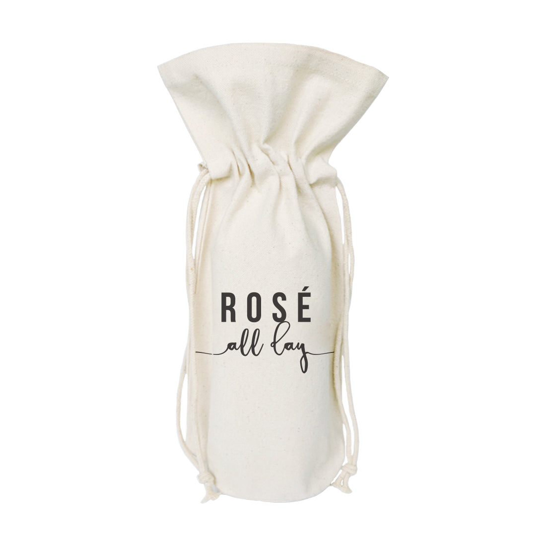 The Cotton and Canvas Co. Rosé All Day Canvas Wine Bag