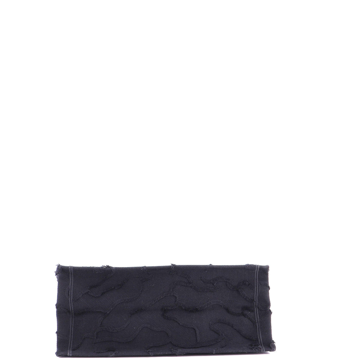 Book Tote Camouflage Embroidered Canvas Large