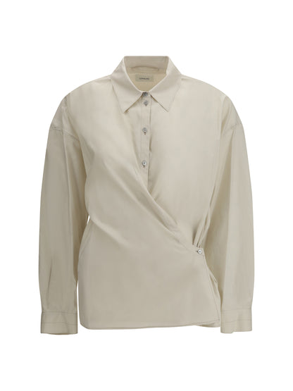 Shirt Cotton-Blend Light Cream