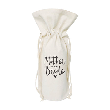 The Cotton and Canvas Co. Mother of the Bride Canvas Wine Bag