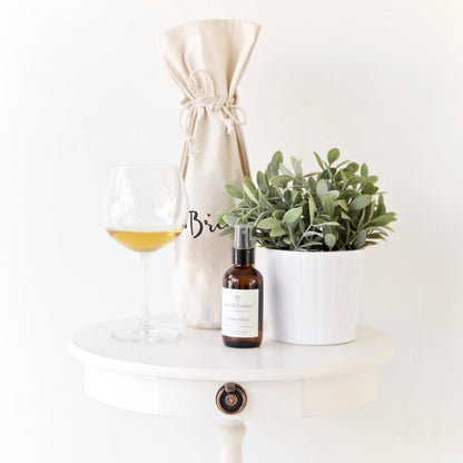The Cotton and Canvas Co. Bride Cotton Canvas Wine Bag