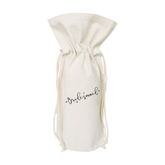 The Cotton and Canvas Co. Bridesmaid Cotton Canvas Wine Bag