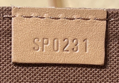 Petit Sac Plat Bag Monogram Canvas