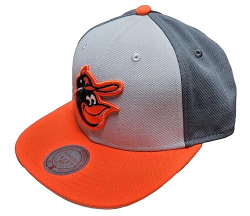 Mitchell & Ness Men's MLB Triple Play Liberty Snapback Coop Orioles Snapback Caps
