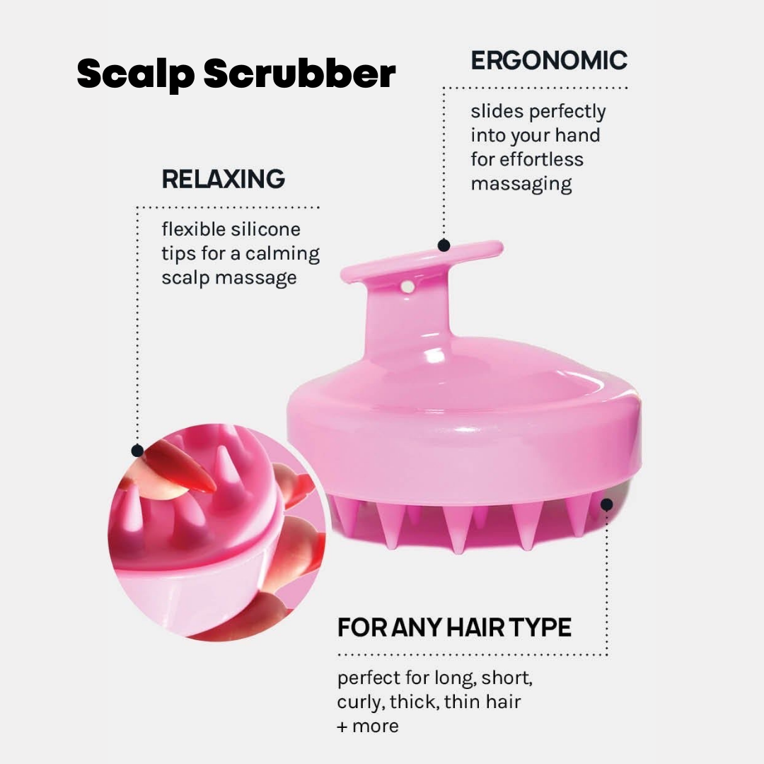 Scalp Scrubber | Silicone Scalp Massager Brush
