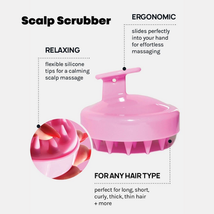 Scalp Scrubber | Silicone Scalp Massager Brush