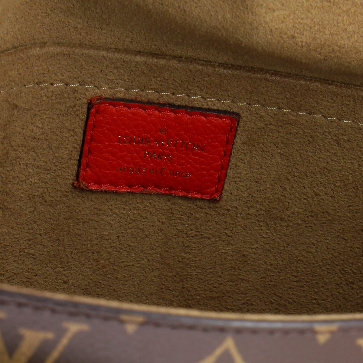 Marignan Handbag Monogram Canvas with Leather
