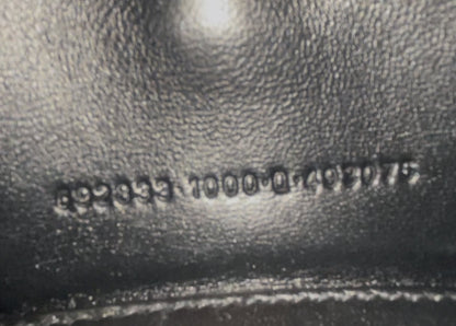 Hourglass Top Handle Bag Crocodile Embossed Leather XS