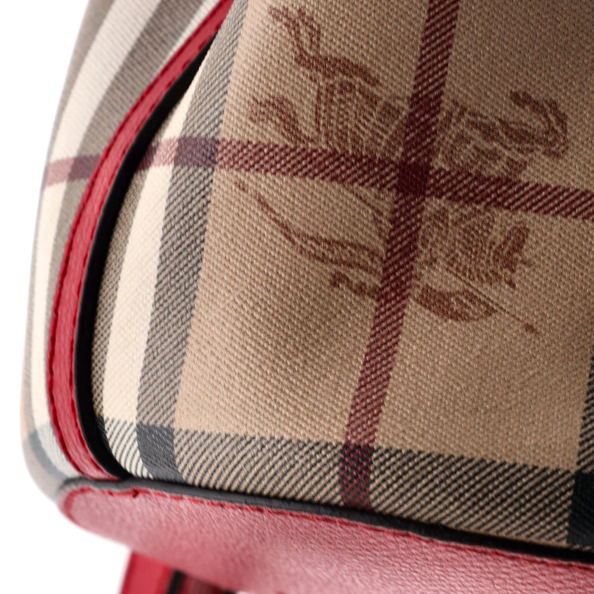 Lorne Bucket Bag Haymarket Coated Canvas Small