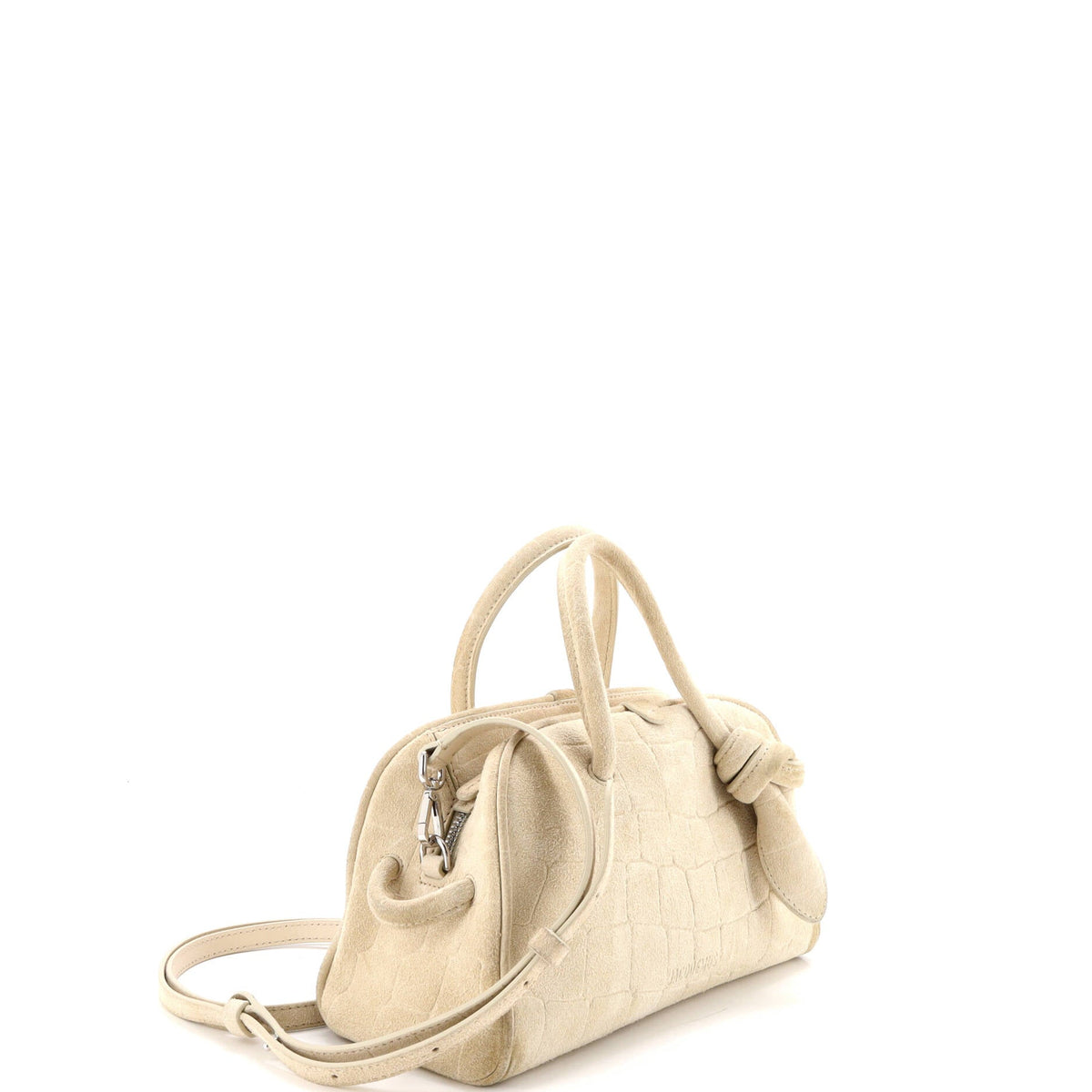 Le Petite Turismo Bag Crocodile Embossed Suede