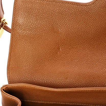 16 Top Handle Bag Grained Calfskin Medium