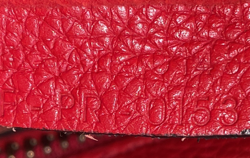 Luggage Bag Grainy Leather Micro
