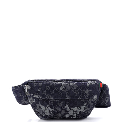 Belt Bag Camouflage GG Denim