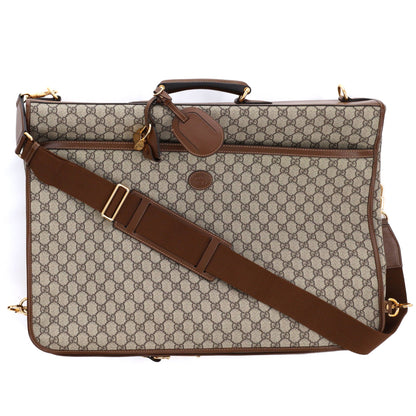 Retro Interlocking G Garment Bag GG Coated Canvas