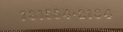 Front Pocket Chain Shoulder Bag Jumbo GG Embossed Leather Super Mini