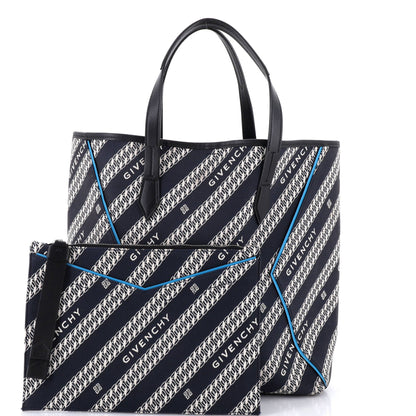 Bond Shopper Tote Logo Jacquard Canvas Medium