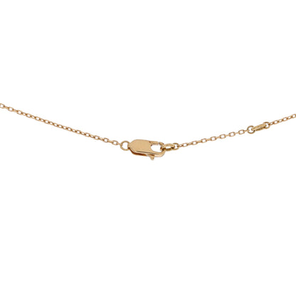 Force 10 Necklace 18K Yellow Gold with Pave Diamonds Small