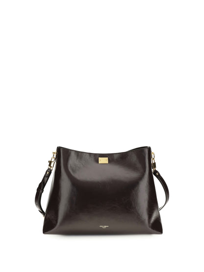 Shoulder Bag Vittoria Chocolate Leather