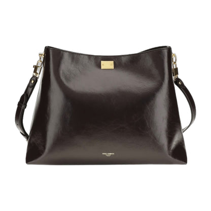 Shoulder Bag Vittoria Chocolate Leather