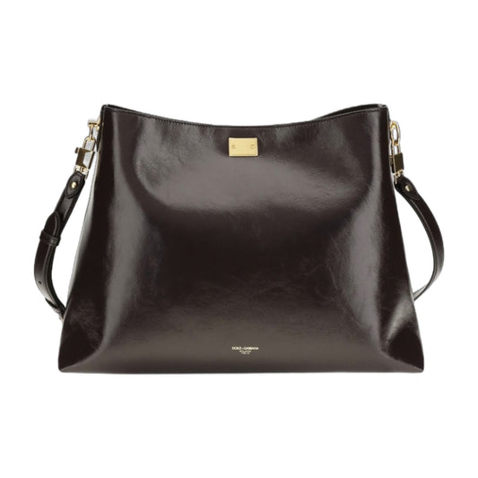 Shoulder Bag Vittoria Chocolate Leather
