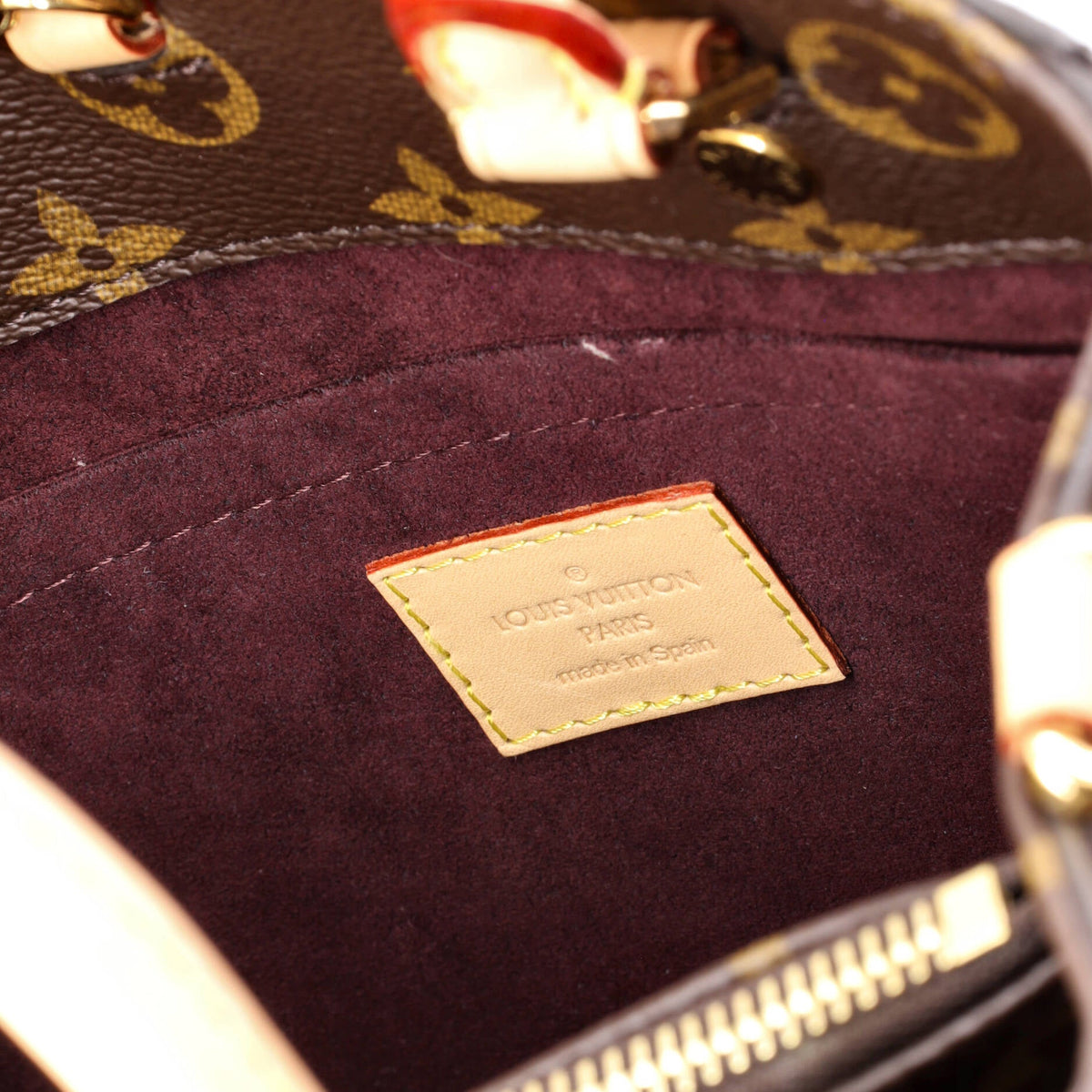 Montaigne Handbag Monogram Canvas BB