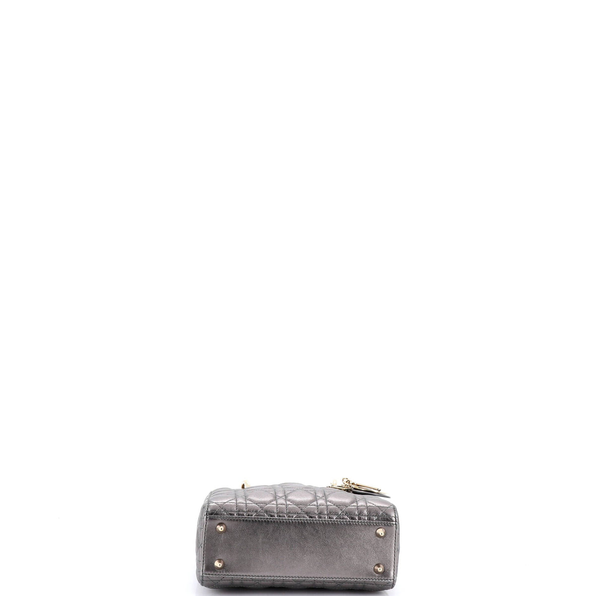 My ABCDior Lady Dior Bag Metallic Cannage Quilt Leather