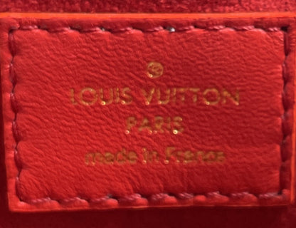 Coussin Bag Monogram Embossed Patent MM