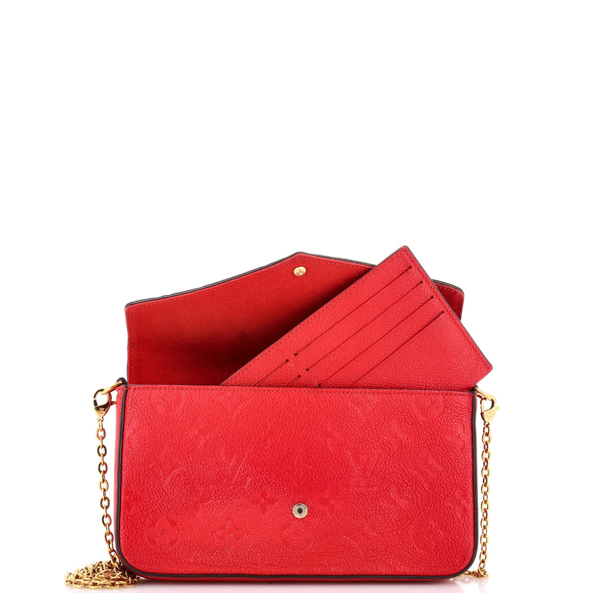 Felicie Pochette Monogram Empreinte Leather