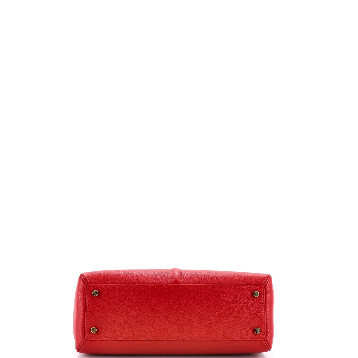 16 Top Handle Bag Grained Calfskin Medium
